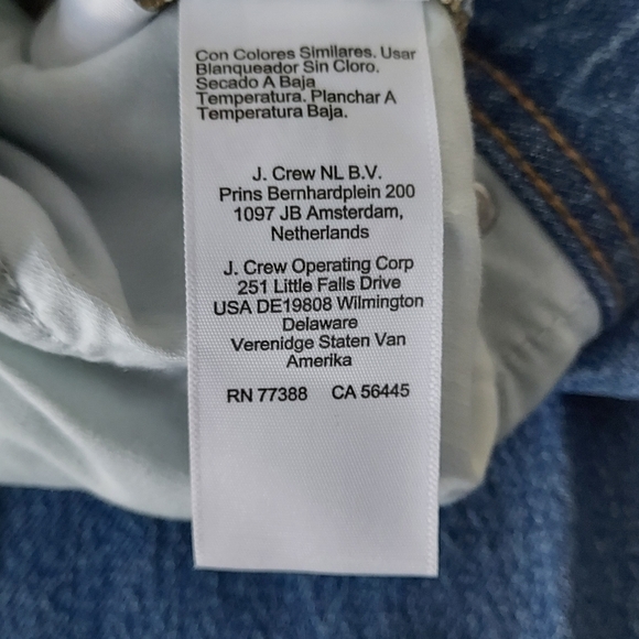 J. Crew NWT Blue Flare & Wide Leg Women's Jeans, Size 25 - Picture 8 of 11